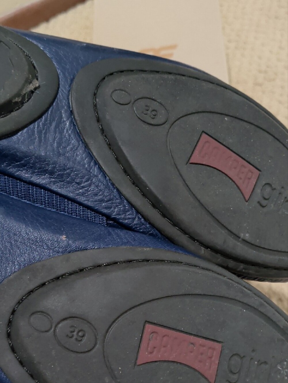 Camper Right Nina Elastic-Strap Slip-On Flats - Picture 6 of 10